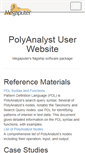 Mobile Screenshot of polyanalyst.com